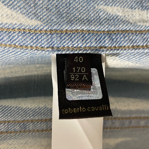 Roberto Cavalli jean jacket - Picture 7 of 8